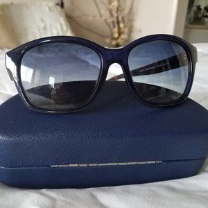 Sunglasses Coach Blue with hard case